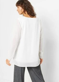 Longue Tunique-blouse à Manches Longues -Venus Mode Winkel 22203406 j4mbR1hD
