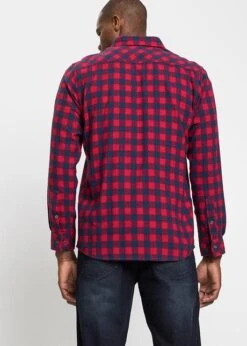 Lot De 2 Chemises Manches Longues En Flanelle 11 Lot De 2 Chemises Manches Longues En Flanelle -Venus Mode Winkel 22204946 B735v110