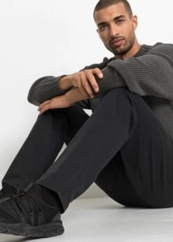 Rainbow Pantalon Extensible Regular Fit Avec Poches Zippées Décoratives, Tapered -Venus Mode Winkel 22205224 jVL2TcWI