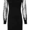 Robe à épaules Dénudées Avec Manches En Mesh 1 Robe à épaules Dénudées Avec Manches En Mesh -Venus Mode Winkel 22205264 fkDBwwkm