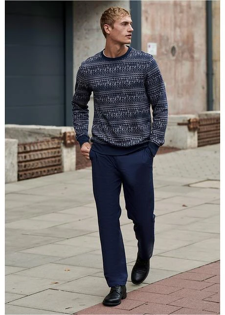 Sweat-shirt à Motif Norvégien 9 Sweat-shirt à Motif Norvégien - Afbeelding 7