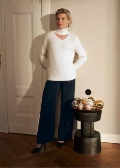 Pantalon Marlène En Satin -Venus Mode Winkel 22216330 3nHCwkJt