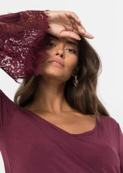 Robe à Dentelle En Polyester Recyclé -Venus Mode Winkel 22218270 l3jOF7jt