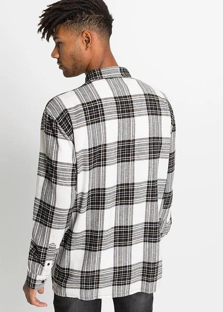 Rainbow Chemise Manches Longues En Flanelle, Loose Fit 5 Rainbow Chemise Manches Longues En Flanelle, Loose Fit - Afbeelding 3