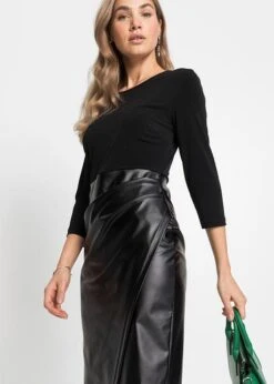 Robe Avec Jupe Enduite -Venus Mode Winkel 22228145 oC386BWi