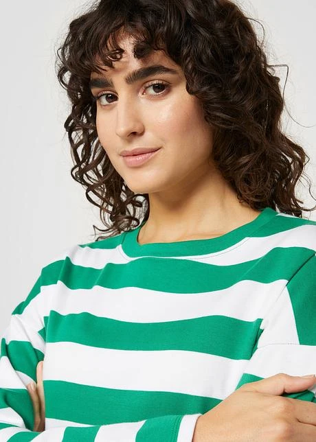 T-shirt Manches Longues Rayé 8 T-shirt Manches Longues Rayé - Afbeelding 6