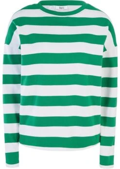 T-shirt Manches Longues Rayé