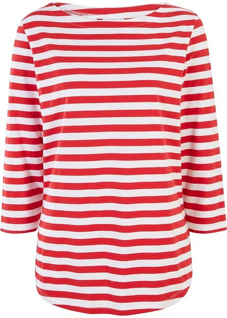 T-shirt 3/4 à Encolure Bateau 11 T-shirt 3/4 à Encolure Bateau - Afbeelding 9