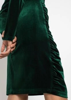 Robe En Velours Froncée -Venus Mode Winkel 22233711 6SFS7paY