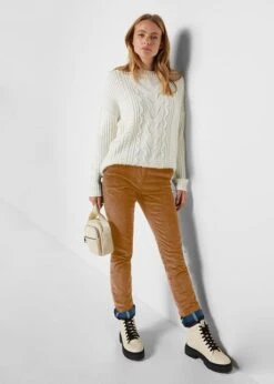 Pantalon En Velours Côtelé Thermo 12 Pantalon En Velours Côtelé Thermo -Venus Mode Winkel 22236963 JOll6Gw7