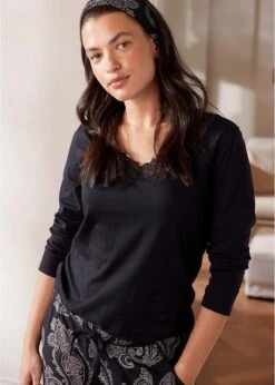 Pantalon De Pyjama Avec Bandeau De Front -Venus Mode Winkel 22241901 5ROzdixW