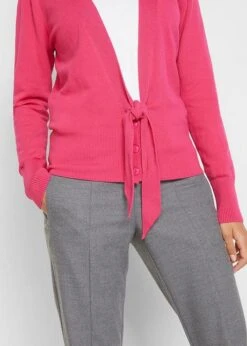 Gilet En Maille Avec Lien à Nouer -Venus Mode Winkel 22243327 2c7FUZWs