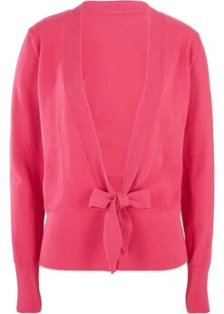 Gilet En Maille Avec Lien à Nouer