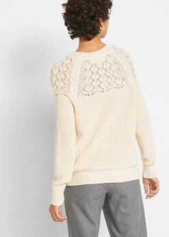 Pull à Motif Ajouré -Venus Mode Winkel 22245199 RpGfXGMC