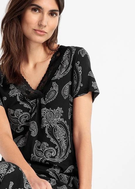 Chemise De Nuit Avec Dentelle 6 Chemise De Nuit Avec Dentelle - Afbeelding 4