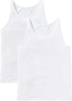 Lot De 2 Débardeurs Avec Coton