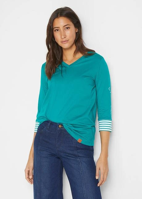 T-shirt Manches 3/4 4 T-shirt Manches 3/4 - Afbeelding 2