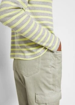 T-shirt Manches Longues Côtelé à Col Rond -Venus Mode Winkel 22247788 Sg3P2KlZ