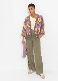 Rainbow Gilet En Maille à Motif Floral -Venus Mode Winkel 22248718 bKeavub7