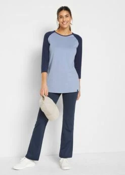 Lot De 2 T-shirts De Sport En Coton, Manches 3/4 -Venus Mode Winkel 22252205 OzTWZzzk