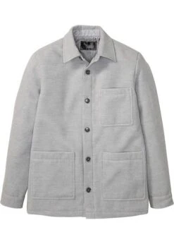 Veste-chemise Aspect Laine