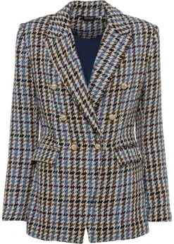 Blazer En Tissu Structuré