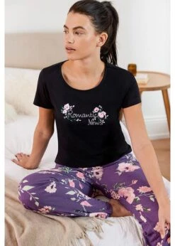 Pyjama Et Pyjashort (Ens. 4 Pces.) -Venus Mode Winkel 22255100 u739qCw8