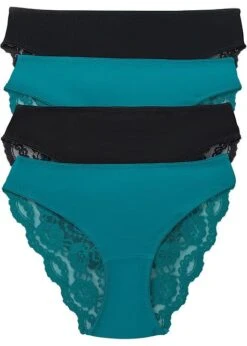 Lot De 4 Slips Avec Dentelle -Venus Mode Winkel 22261445 8JFPtblr