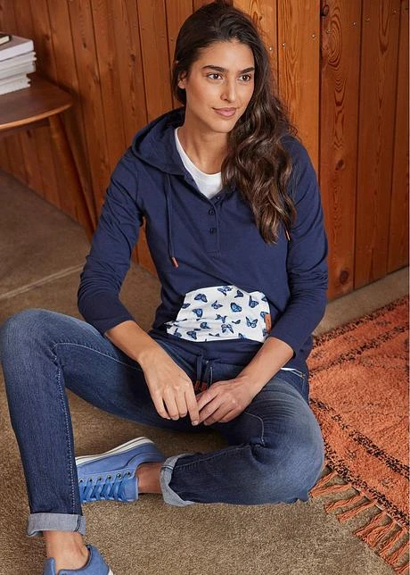 T-shirt Manches Longues à Capuche 9 T-shirt Manches Longues à Capuche - Afbeelding 7