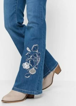 Rainbow Jean Flare Avec Broderies Florales 13 Rainbow Jean Flare Avec Broderies Florales -Venus Mode Winkel 22264794 qwoQJhfg