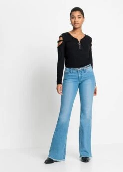 Rainbow T-shirt Long Avec Découpes -Venus Mode Winkel 22265230 8HeNgi4i