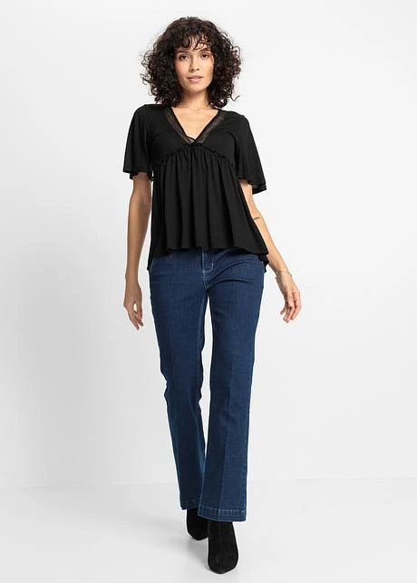 T-shirt Boho à Dentelle 6 T-shirt Boho à Dentelle - Afbeelding 4