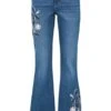 Rainbow Jean Flare Avec Broderies Florales 1 Rainbow Jean Flare Avec Broderies Florales -Venus Mode Winkel 22269720 CURmwKyT