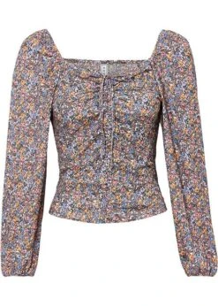 Rainbow T-shirt Manches Longues Imprimé Avec Fronces 19 Rainbow T-shirt Manches Longues Imprimé Avec Fronces -Venus Mode Winkel 22269722 Z0rbZQt9