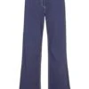 Pantalon Twill Jambes Larges Avec Coutures Contrastantes -Venus Mode Winkel 22272435 W4HmaFNQ