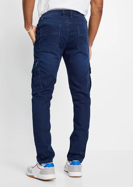 Jean Jogger Cargo Regular Fit, Tapered 5 Jean Jogger Cargo Regular Fit, Tapered - Afbeelding 3