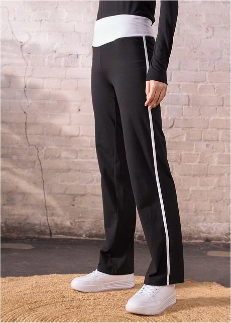 Pantalon Palazzo Avec élasthanne 9 Pantalon Palazzo Avec élasthanne - Afbeelding 7