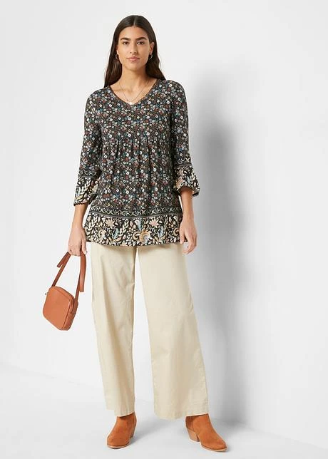 T-shirt Tunique En Viscose 6 T-shirt Tunique En Viscose - Afbeelding 4