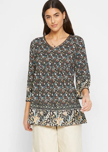 T-shirt Tunique En Viscose 4 T-shirt Tunique En Viscose - Afbeelding 2