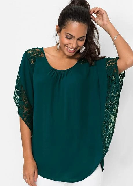 Blouse Avec Détails En Dentelle 8 Blouse Avec Détails En Dentelle - Afbeelding 6