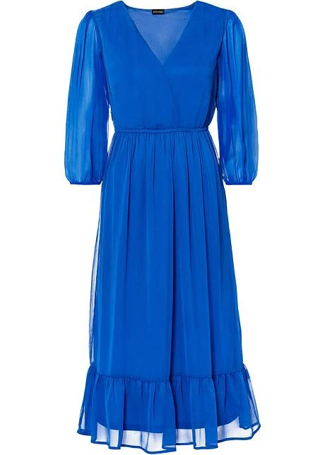 Robe Midi En Polyester Recyclé 3 Robe Midi En Polyester Recyclé