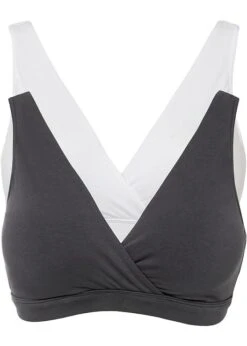 Lot De 2 Brassières D'allaitement Sans Armatures Avec Coton