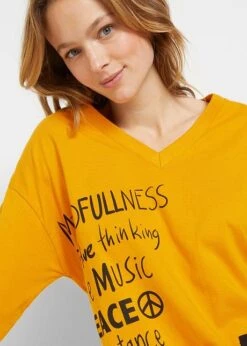 T-shirt Oversize, Manches 3/4 -Venus Mode Winkel 23008983 bY1qI1Oe