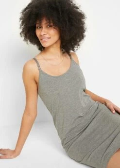 Robe De Grossesse Avec Fonction Allaitement (lot De 2) -Venus Mode Winkel 23011209 JSQllRmN