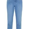 Jean Mom 7/8 Extensible Avec Broderie Ajourée -Venus Mode Winkel 23011434 04KrfoQn
