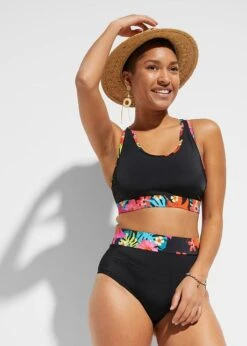 Rainbow Bas De Bikini Taille Haute Avec Polyamide Recyclé -Venus Mode Winkel 23012815 TFeOAfxu