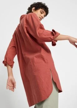 Rainbow Chemisier Long Avec Lin Majoritaire -Venus Mode Winkel 23015390 MDdj3r4G