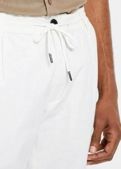 Pantalon Chino En Lin Majoritaire Avec Taille Extensible Regular Fit, Straight -Venus Mode Winkel 23016232 2uzAtC3j