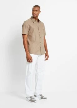 Pantalon Chino En Lin Majoritaire Avec Taille Extensible Regular Fit, Straight -Venus Mode Winkel 23016239 64VLNUEH