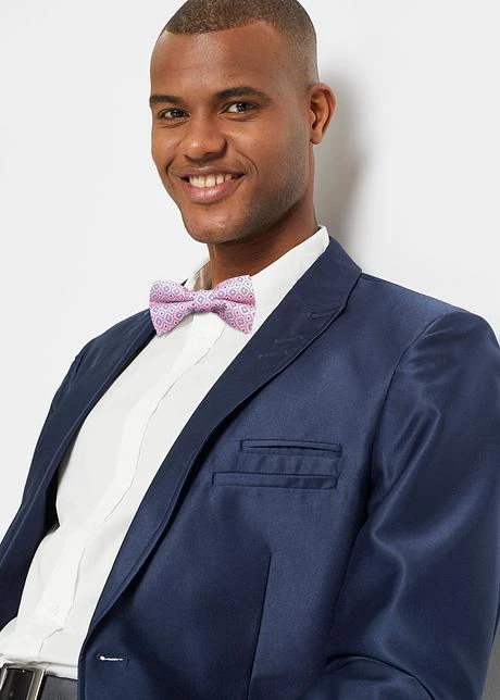 Costume De Marié Slim Fit (Ens. 3 Pces.) : Veste, Pantalon, Nœud 8 Costume De Marié Slim Fit (Ens. 3 Pces.) : Veste, Pantalon, Nœud - Afbeelding 6